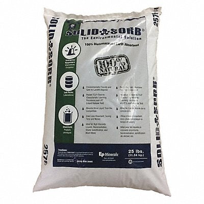 EP MINERALS 9725 Absorbent 25 lb Diatomaceous Earth