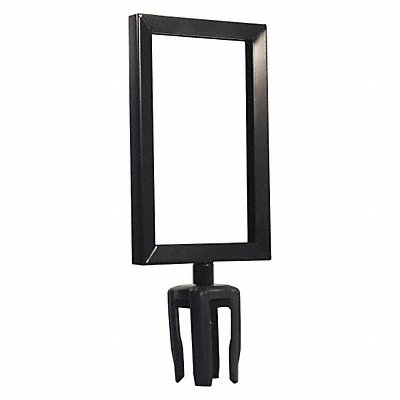 VISIONTRON FR711HDSBCSB Sign Frame 11 H 7 W Black