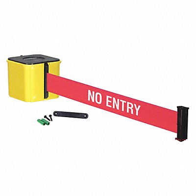 RETRACTA-BELT WM412YW20NERE Retractable Belt Barrier 20 ft Red