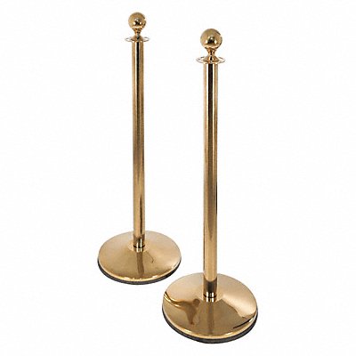 CONVENTIONAL POST PRIME CP50SPB12PK Ball Top Rope Post 41inH Sloped PK2