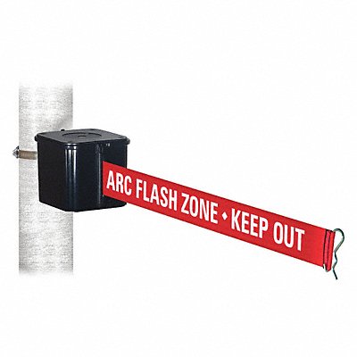 RETRACTA-BELT WH412SB15ARCHC Retractable Belt Barrier Red/White