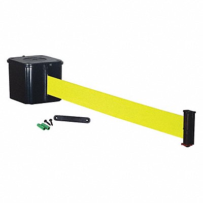 RETRACTA-BELT WM412SB25FYRE Retractable Belt Barrier 25 ft 4inH