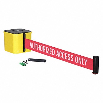 RETRACTA-BELT WM412YW25AAORE Retractable Belt Barrier Yellow 25 ft.