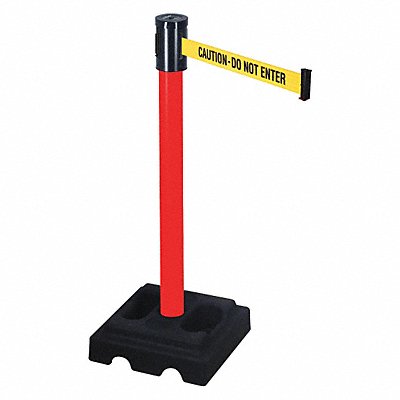 RETRACTA-BELT 322PRDCAU Belt Barrier Caution Do Not Enter Square