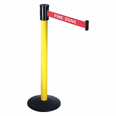 RETRACTA-BELT 321YAFME Belt Barrier 15 ft FME