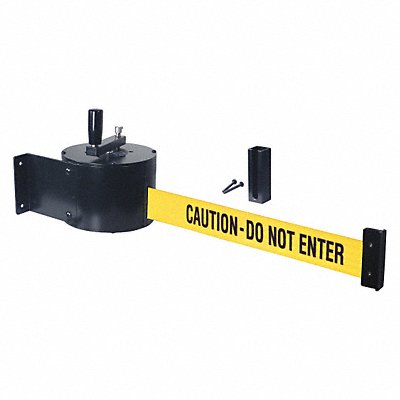 RETRACTA-BELT WM5000CAUHDRE Retractable Belt Barrier 50 ft 8-1/2inH