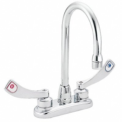 MOEN COMMERCIAL 8279 Gooseneck Chrome Moen M-Dura Cast Metal