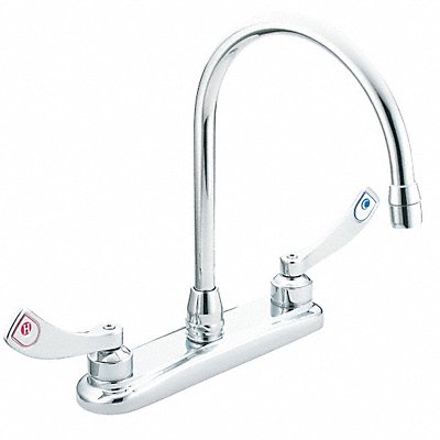 MOEN COMMERCIAL 8289 Gooseneck Chrome Moen M-Dura Cast Metal