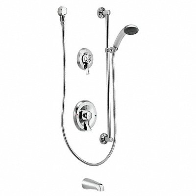 MOEN COMMERCIAL 8341 Shower System Moen Round Chrome