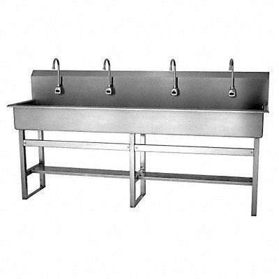 SANI-LAV 58FAL SaniLav Wash Station Rectangular 77inx16-1/2inx8in