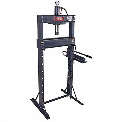 DAKE CORPORATION 972220 Hydraulic Press Hydraulic Manual 20 tons