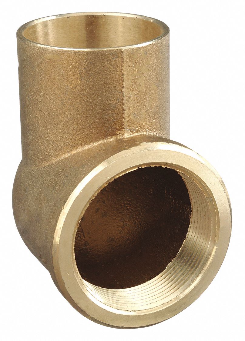 NIBCO 7073LF2 Elbow 90 Deg LL Cast Bronze 2 CxFNPT
