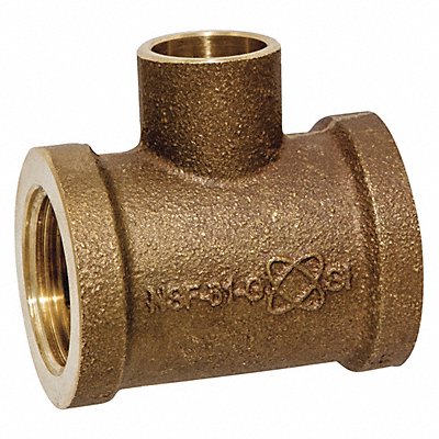 NIBCO 7103RLF34X34X12 Reducing Tee LL Cast Bronze 1/2 Tube