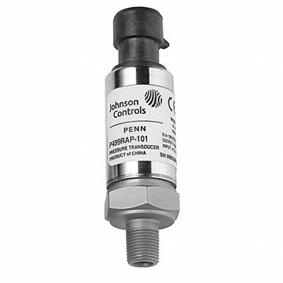 JOHNSON CONTROLS P499RAP101C Pressure Transmitter 0 to 100 psi 1/8