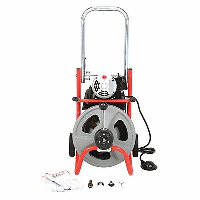 RIDGID K400AFwithC45IW Drain Cleaning Machine Corded 165 RPM