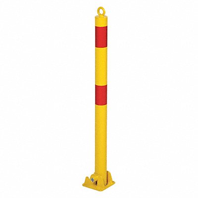 VESTIL PARKP60FD Fold-Down Bollard 2 1/2 dia.