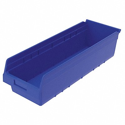 AKRO-MILS 30084BLUE H2373 Shelf Bin Blue Plastic 6 in