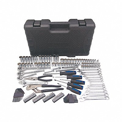 WESTWARD 40JD53 Master Tool Set SAE and Metric 170-Piece