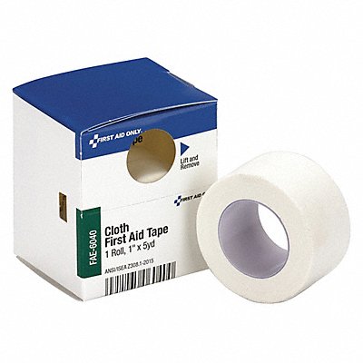 FIRST AID ONLY FAE6040 First Aid Tape 5yd 1 W White