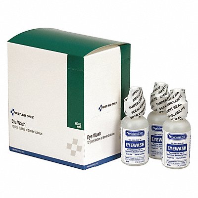 FIRST AID ONLY H703 Personal Eye Wash Bottle 1 oz PK12