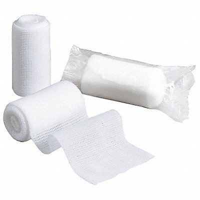 FIRST AID ONLY J224 Gauze Roll White 4yd L 3 W