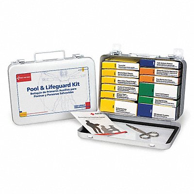 FIRST AID ONLY 280UFAO First Aid Kit w/House 100pcs 9x6 WHT