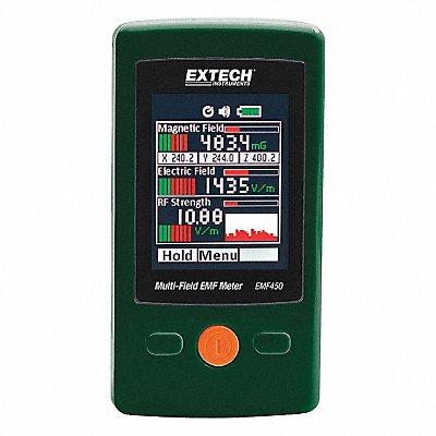 EXTECH EMF450 EMF Meter LCD Include (3) AAA Batteries
