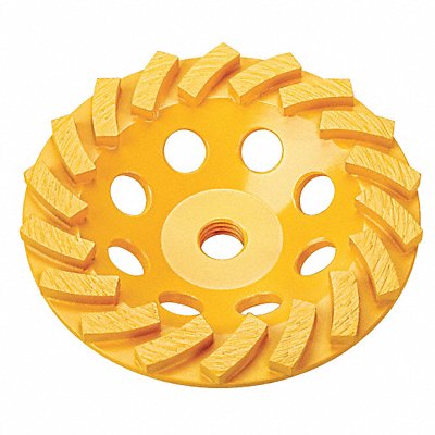 DEWALT DW4777T Grinding Wheel Diamond Cup 5 In Dia 1 In