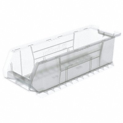 AKRO-MILS 30284SCLAR Super Size Bin Clear Plastic 7 in