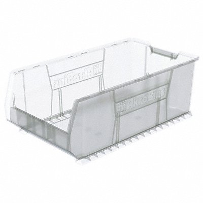 AKRO-MILS 30293SCLAR Super Size Bin Clear Plastic 11 in