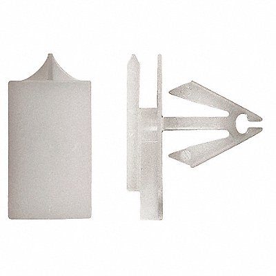 GRAINGER 10357PK Clip Moulding 23/64 In PK15