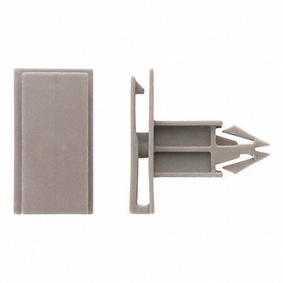 GRAINGER 10058PK Clip Moulding 7/16 In PK15