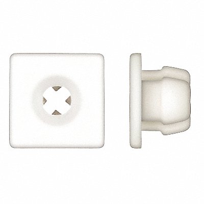 GRAINGER 1228PK Nut Plastic 16mm W x 10mm H PK50