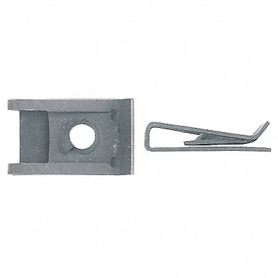 GRAINGER 5753PK U Spring Nut Phosphate Steel #14 0.15x0.6875in PK25