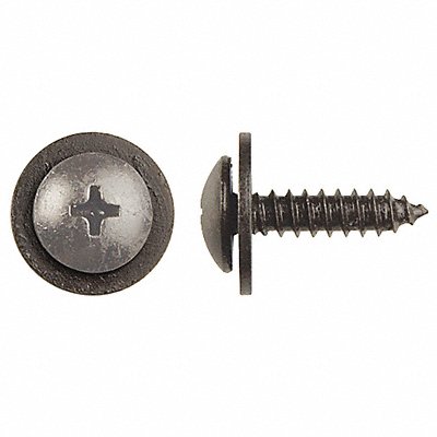GRAINGER 10096PK Screw Size M4.8 Phosphate 19 mm PK25