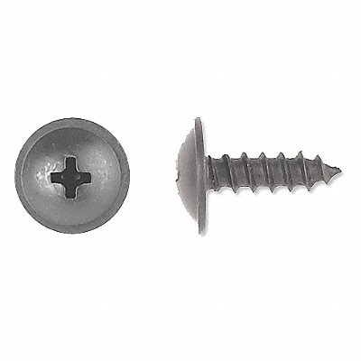 GRAINGER 9256PK Screw Size M4.8 Phosphate 15 mm PK50