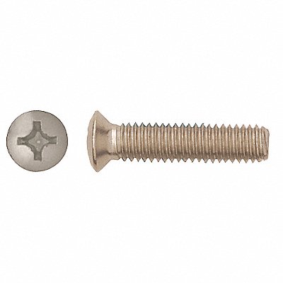 GRAINGER 9542PK Screw M6-1.00 SS 23mm 25PK