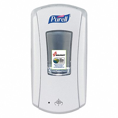 SKILCRAFT 31410071 Hand Sanitizer Disp WH 1200 mL 5 1/8 inD