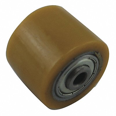 GRAINGER 40L515 Polyurethane Tread on Steel Core Wheel