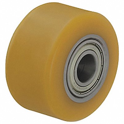 GRAINGER VSTH8020KBB05 Polyurethane Tread on Steel Core Wheel