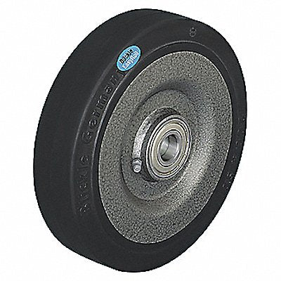 GRAINGER SE16020KBB05 Rubber Tread on Steel Core Wheel 6-5/16