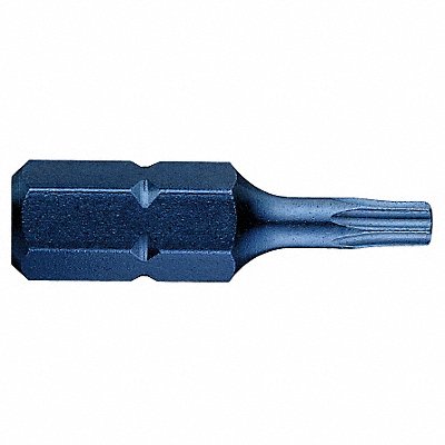 WESTWARD 40L605 Insert Bit SAE 1/4 Hex T15 1 PK5