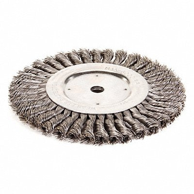 WEILER 90858 Twist Wire Wheel Brush Arbor 8 In.