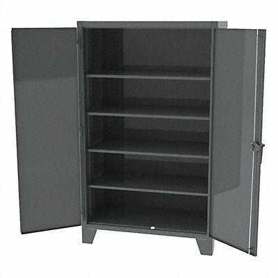 GREENE MANUFACTURING INC. EX7851 Storage Cabinet 84 x60 x24 Charcoal 4Shlv