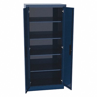 GREENE MANUFACTURING INC. WC33672 Storage Cabinet 72 x36 x24 Charcoal 4Shlv