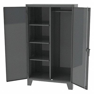 GREENE MANUFACTURING INC. EX7832 Storage Cabinet 84 x36 x24 Charcoal 4Shlv