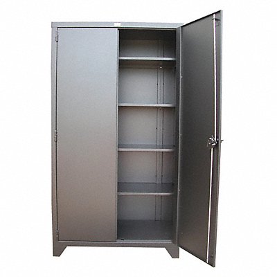 GREENE MANUFACTURING INC. MDC362482 Storage Cabinet 82 x36 x24 Charcoal 4Shlv
