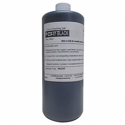 CARCO F22401BLACK Marking Ink Pigment Blck 15 to 20 min