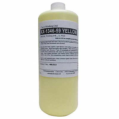 CARCO XX134659YELLOW Marking Ink Pigment Yellow 10 to 15 sec