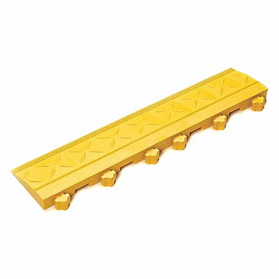 ERGO ADVANTAGE SAFE-FLEX ESDA4Y Mat Ramp Yellow 4 in x 18 in PK10